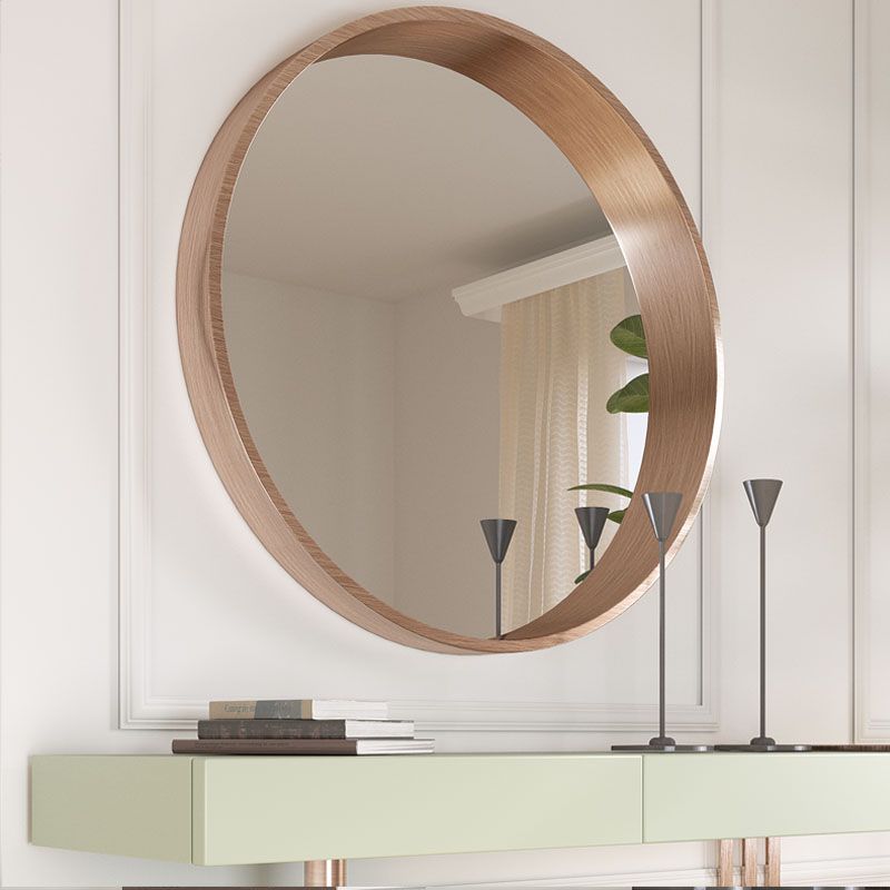 58528 metal circular mirror