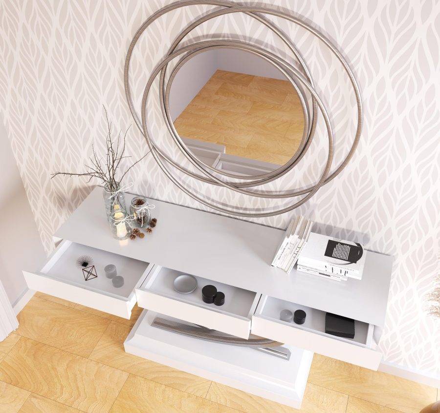 Stylish entry consoles